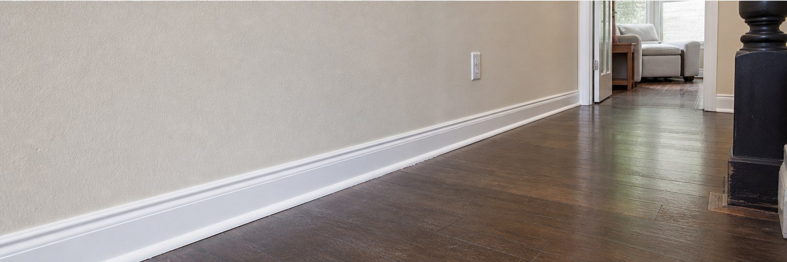 Restored and repainted hallway after STN Property Services drywall work