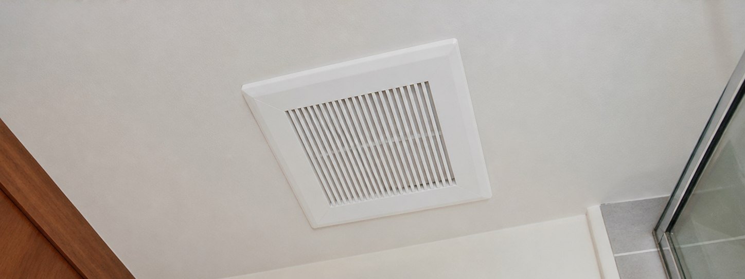 Clean fitted ceiling vent cover after STN Property Services service
